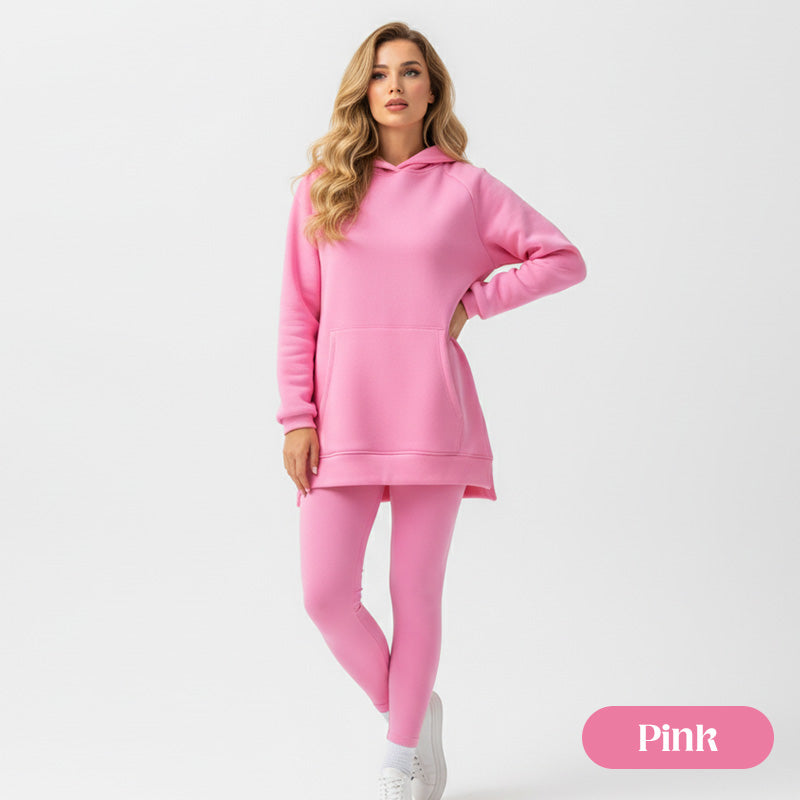 Women's Stylish Hoodie & Pants Set
