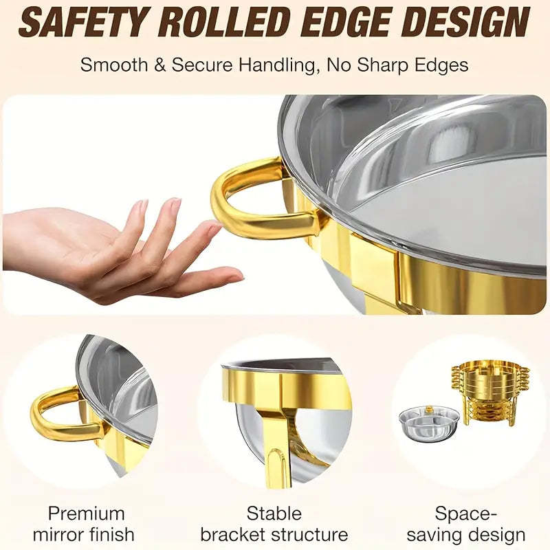 Stainless Steel Chafing Dish Buffet Set