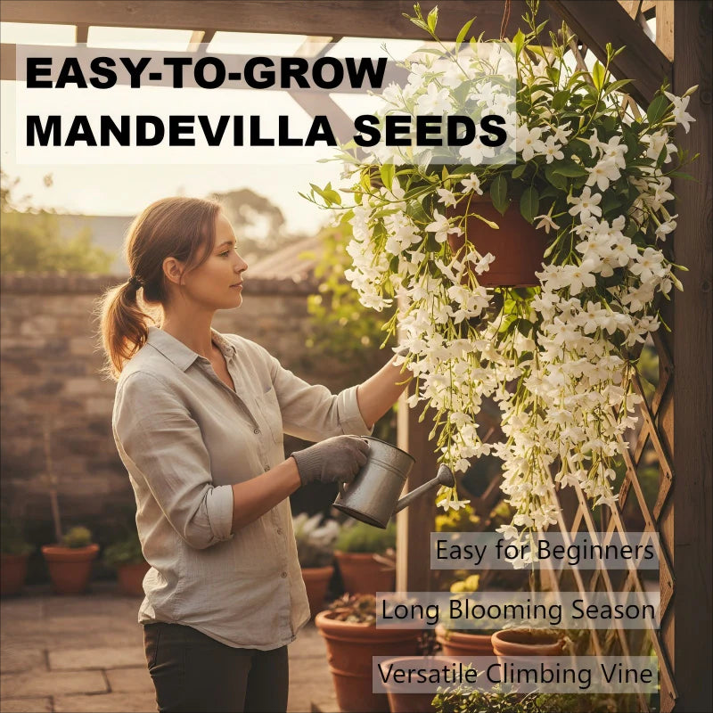 🌿Graines de Mandevilla faciles à cultiver🌿