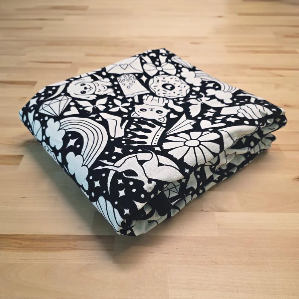 🎨✨DIY-färgläggningsfilt