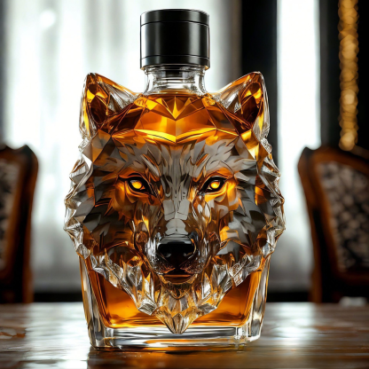 AlphaAroma™ | Wolf Whiskeyflasche