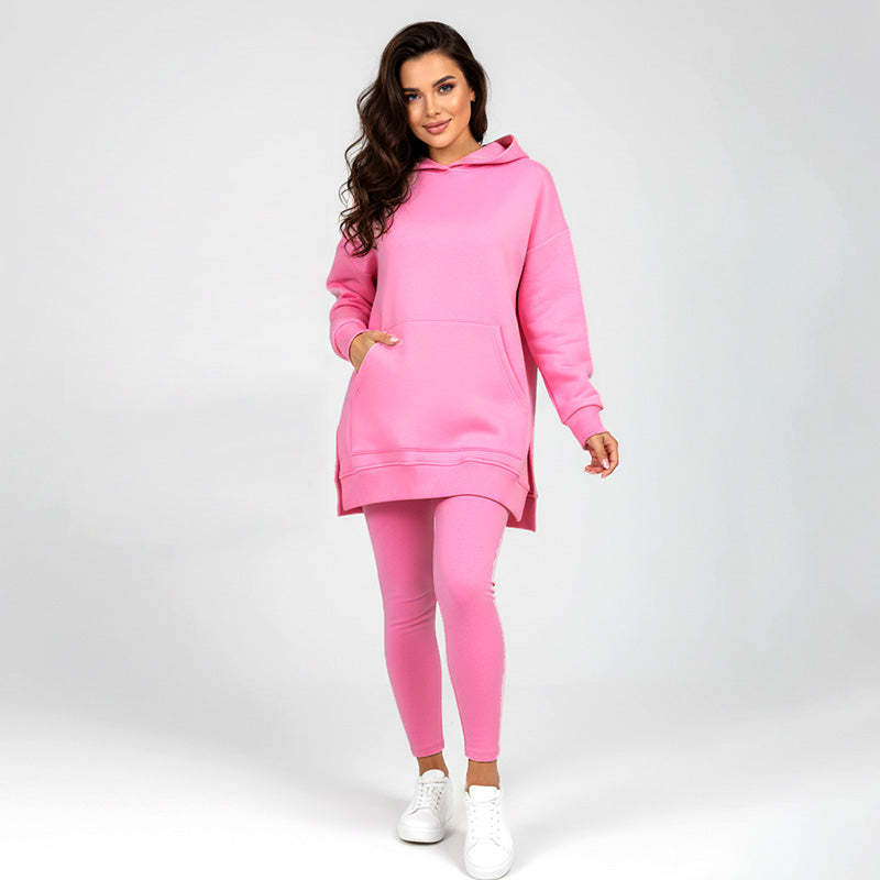 Women's Stylish Hoodie & Pants Set