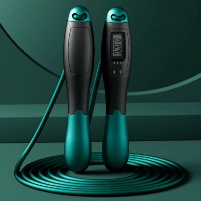 Hopprep med Digital Räknare – Effektiv Konditionsträning & Kaloriförbränning hemma