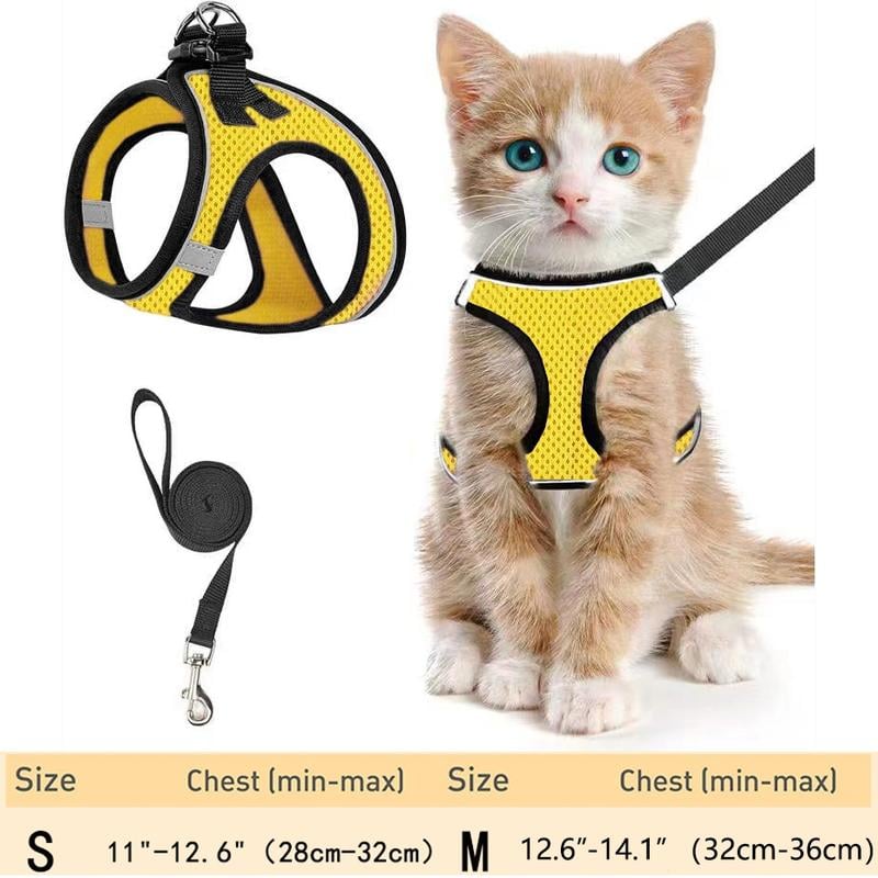 🐾 Sele & Koppel Set för Hund och Katt 