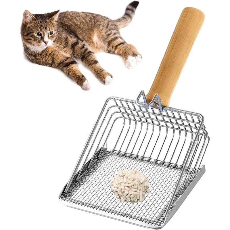 🐱 Kattsandskopa med Dubbelt Filtersystem – Snabbare, Renare & Smidigare Rengöring