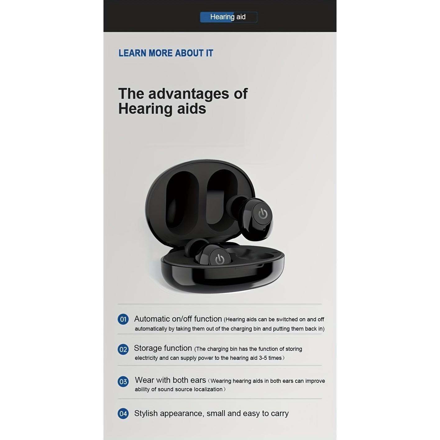 🎧 Ljudförstärkande Hörsnäckor