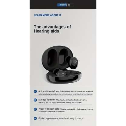 🎧 Ljudförstärkande Hörsnäckor