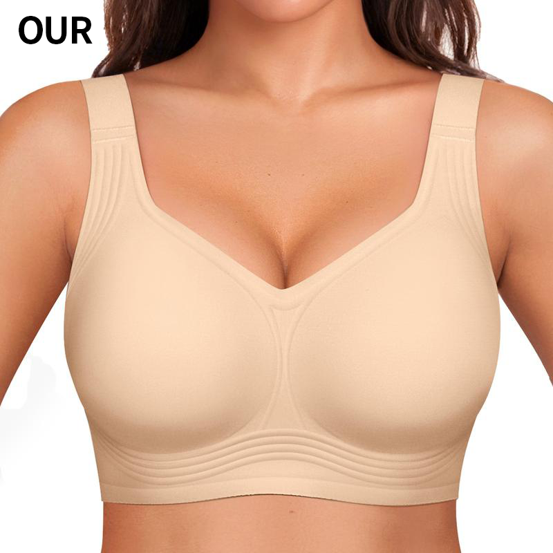🌟 Wire-Free Support Bra – Naturlig form, starkt stöd & total komfort hela dagen