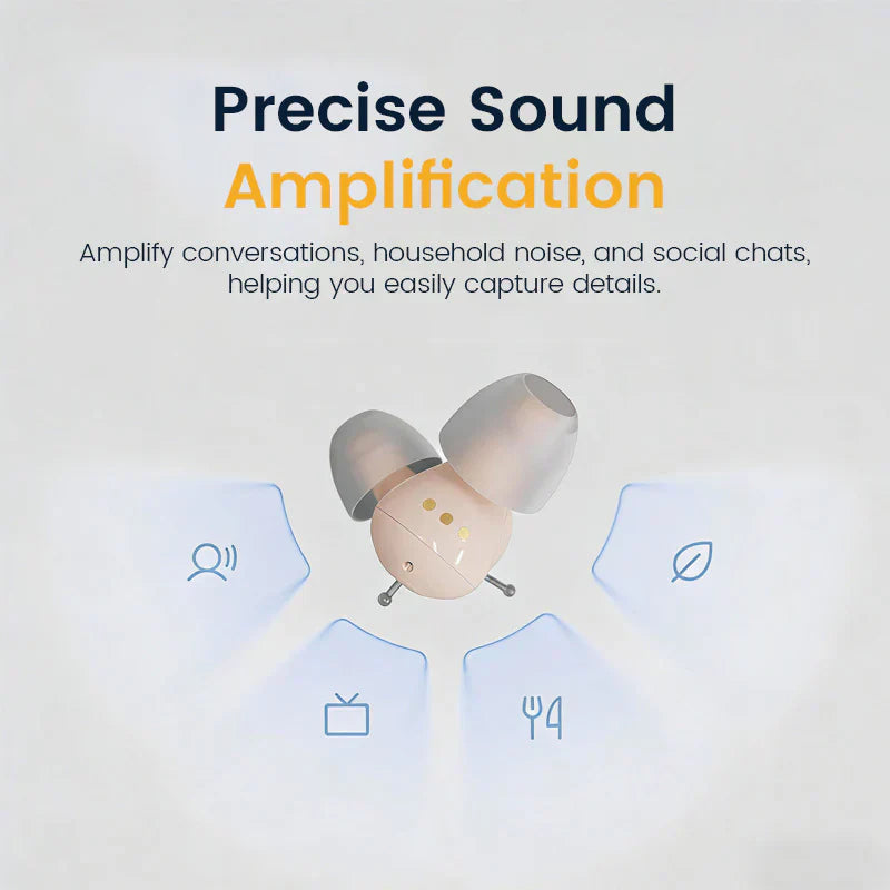 Gifts for parents🎁Hearing Bluetooth Aids Sleep Earbuds Bluetooth headset