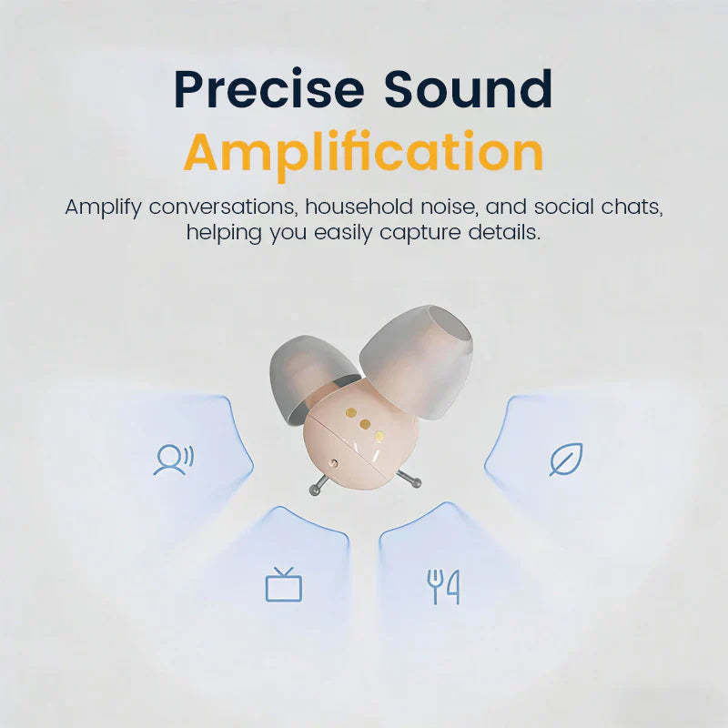 Gifts for parents🎁Hearing Bluetooth Aids Sleep Earbuds Bluetooth headset