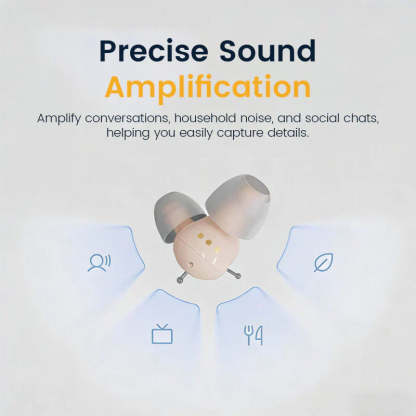 Gifts for parents🎁Hearing Bluetooth Aids Sleep Earbuds Bluetooth headset