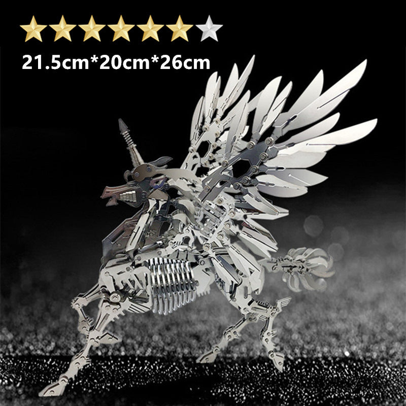 3D Stainless Steel Mythical Creature Puzzle Kit