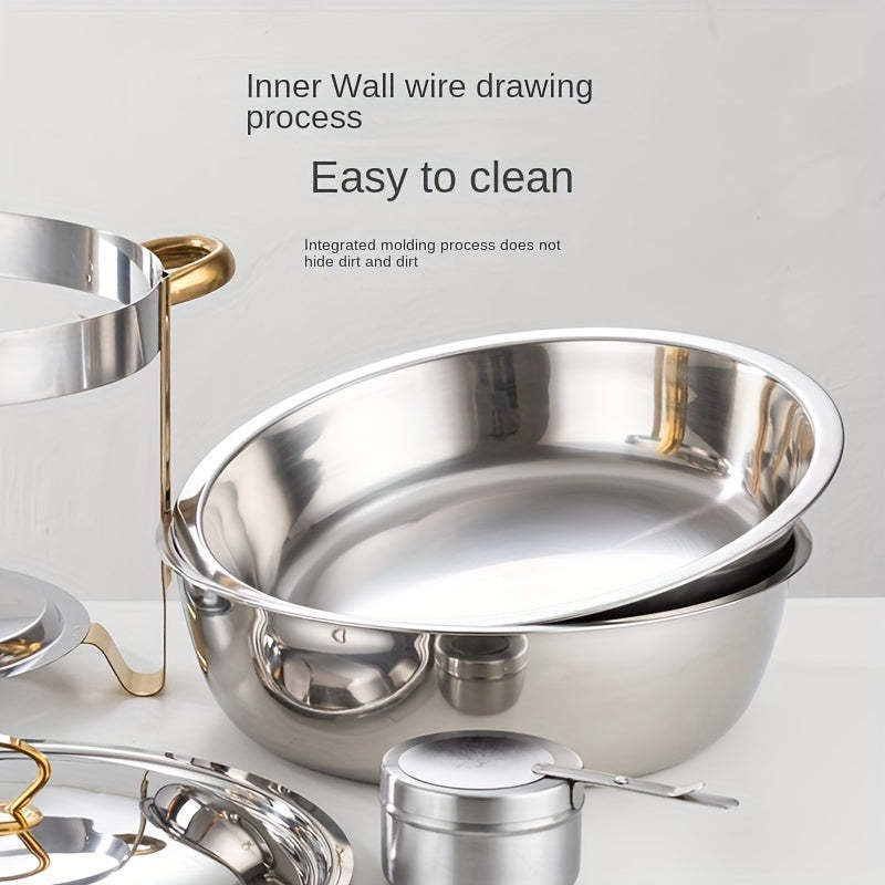 Stainless Steel Chafing Dish Buffet Set