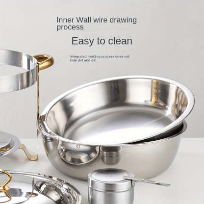 Stainless Steel Chafing Dish Buffet Set