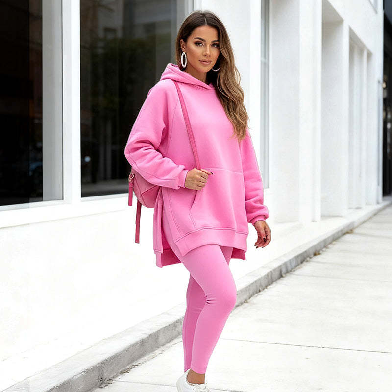 Women's Stylish Hoodie & Pants Set
