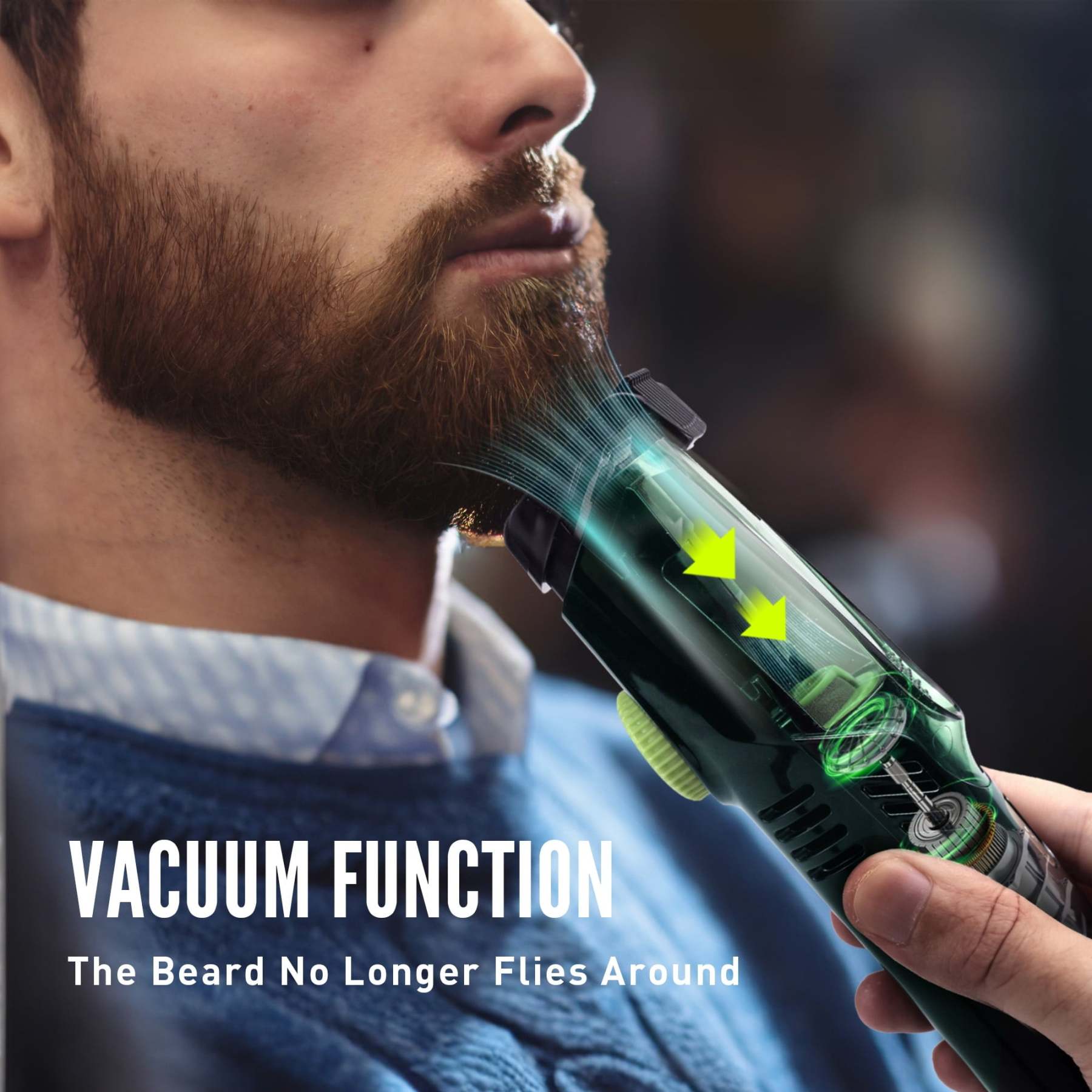 Vacuum Hair Trimmer