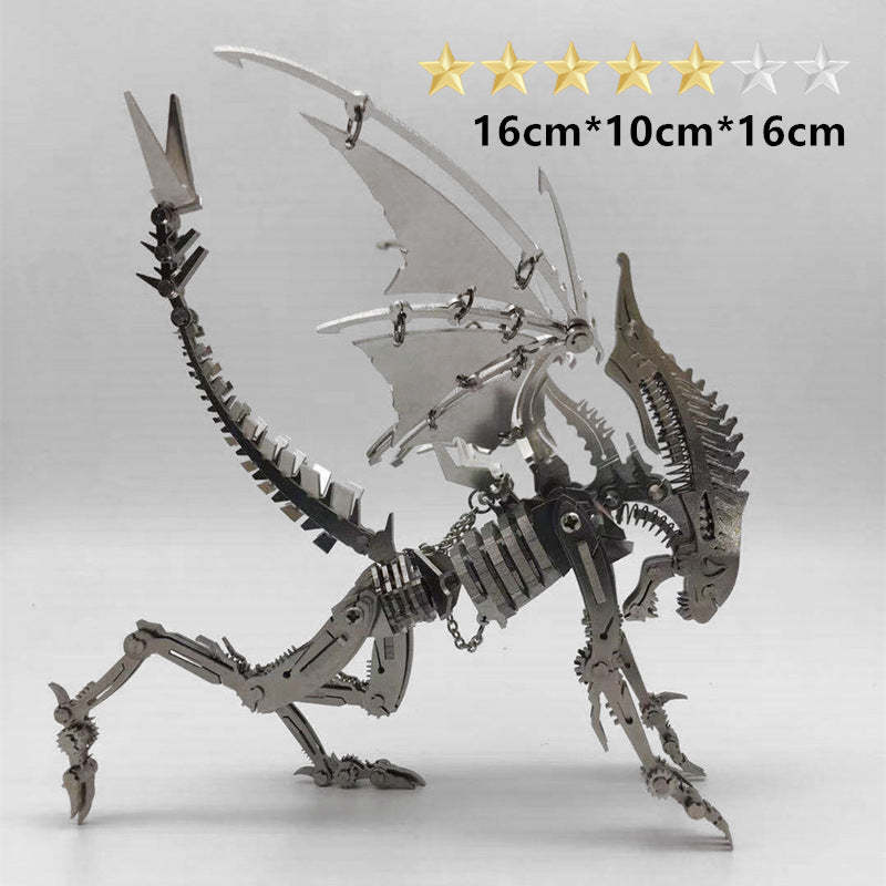 3D Stainless Steel Mythical Creature Puzzle Kit