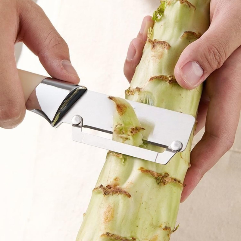 🔪 Multifunktionell Skalkniv för Frukt & Grönsaker – Vass, Smidig & Bekväm att Använda