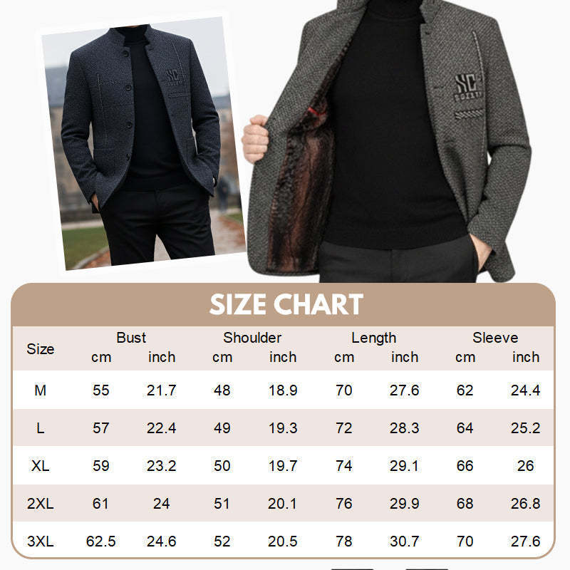 Men's Casual Warm Coat(Free shipping)