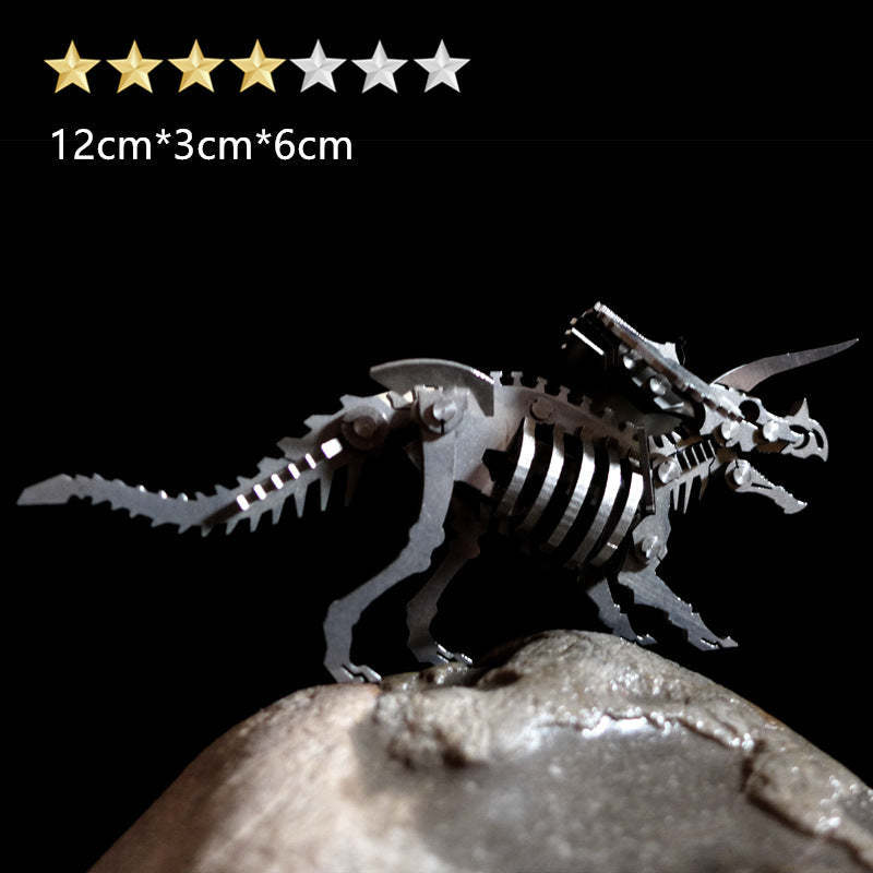 3D Stainless Steel Mythical Creature Puzzle Kit