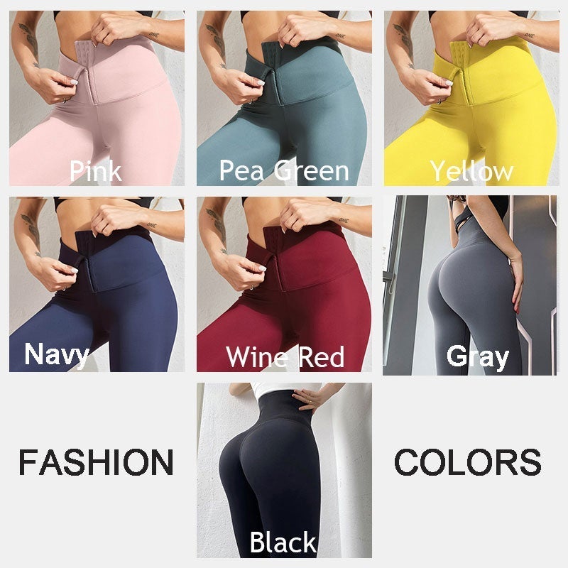 ✨ Höga Shaping Leggings med Korsettmidja – Bekväm Magkontroll & Smickrande Passform
