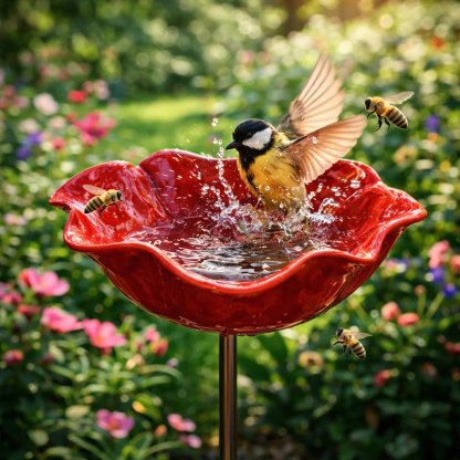 🐦 Weather-Resistant Outdoor Decor - 49% OFF- ✨ Sturdy Metal & Easy Stake Installation