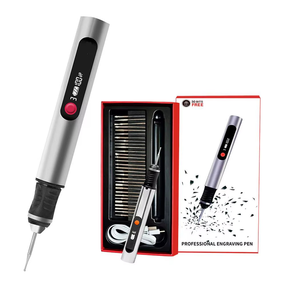 ✨ Elektrisk Precisions-Graveringspenna – Gravera din kreativitet på vilket material du vill