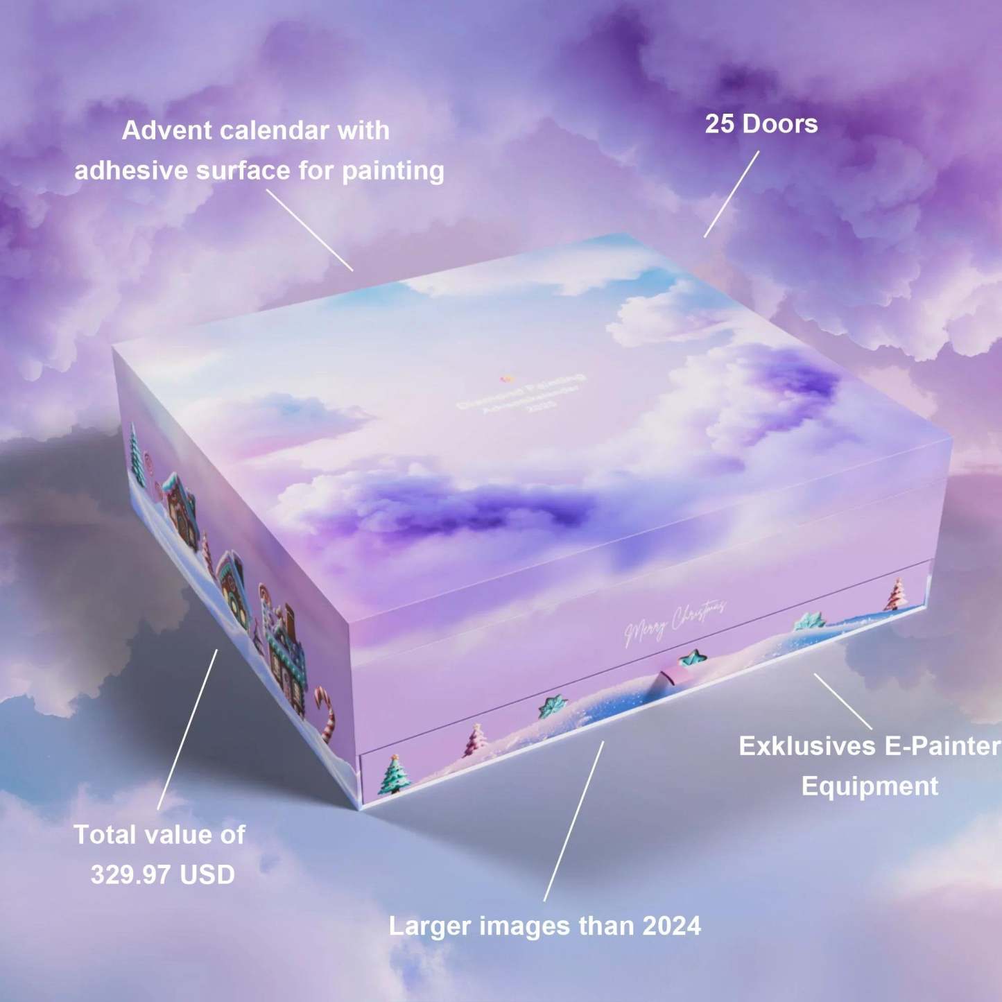 🎄Julerbjudande för tidiga bokningar: 50 % rabatt💎XXL-adventskalender för diamantmålning 2025✨Begränsad upplaga