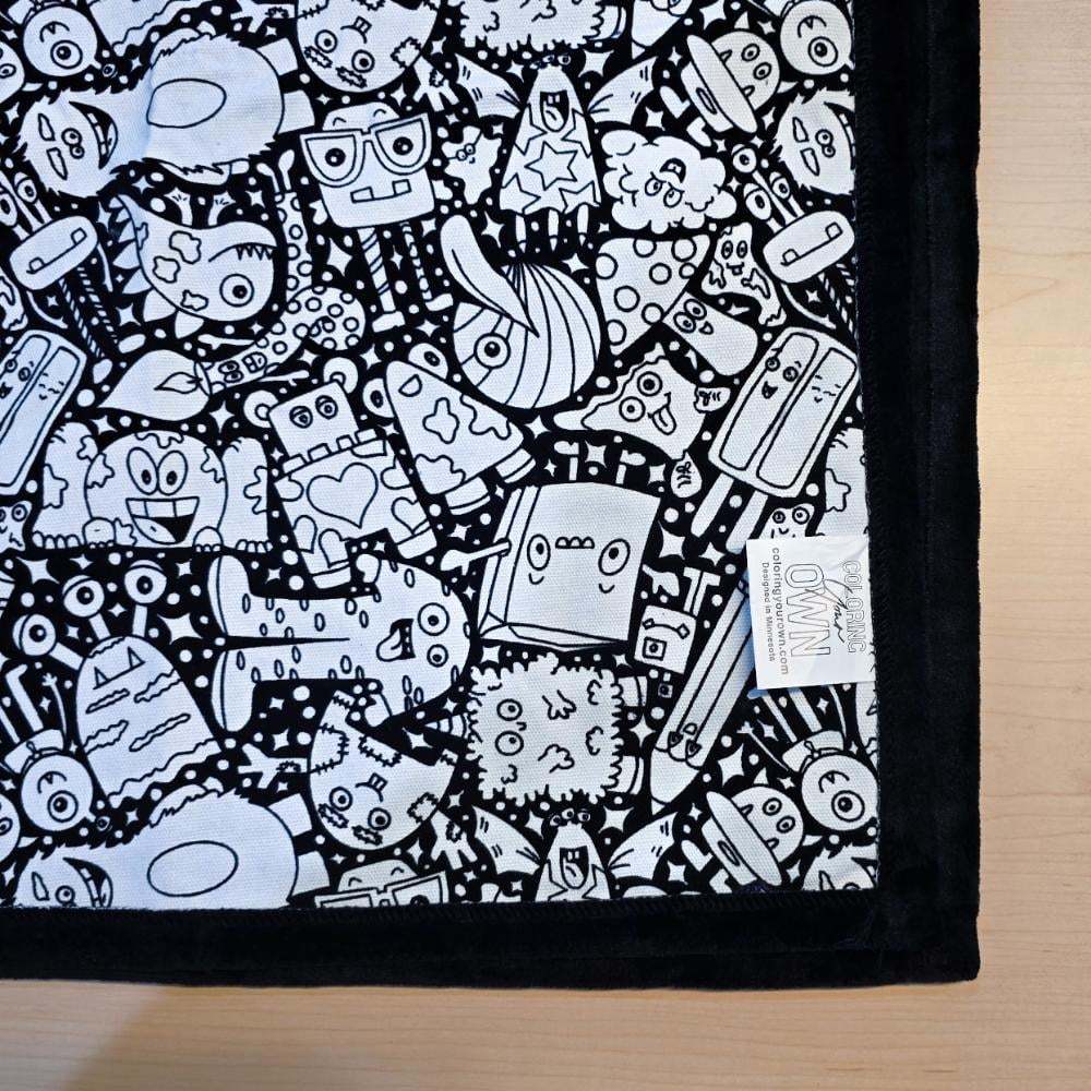 🎨✨DIY-färgläggningsfilt