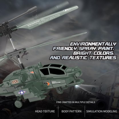🚁 Remote Control RC Military Helicopter 🔥