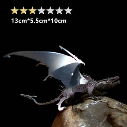 3D Stainless Steel Mythical Creature Puzzle Kit