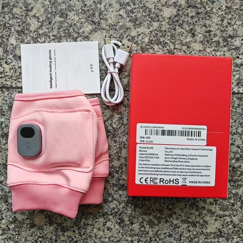 🔥 Portabla Värmehandskar med Digital Display