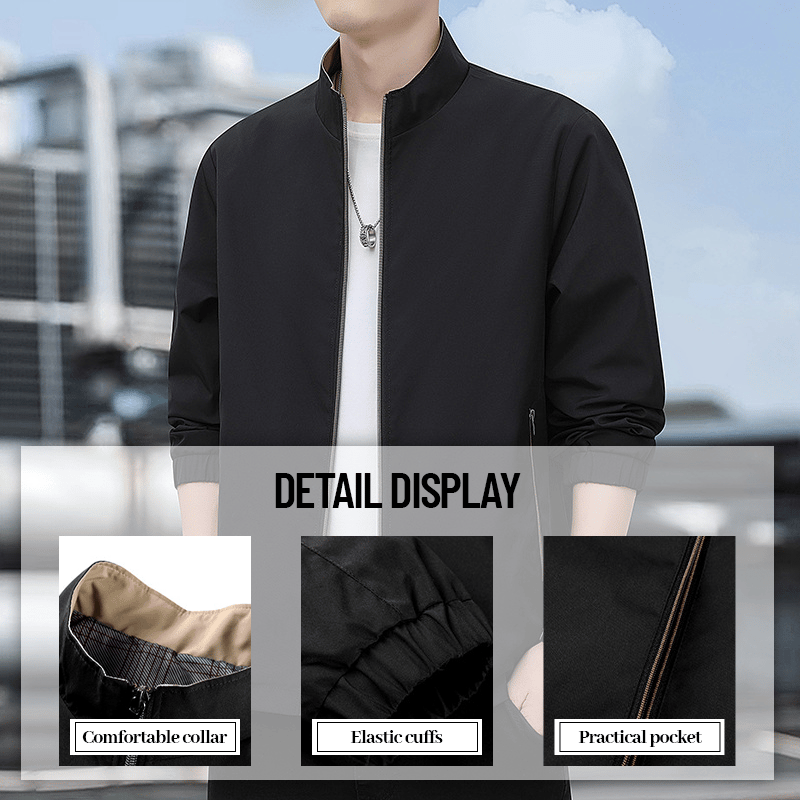 Men's stand-up collar Jacket