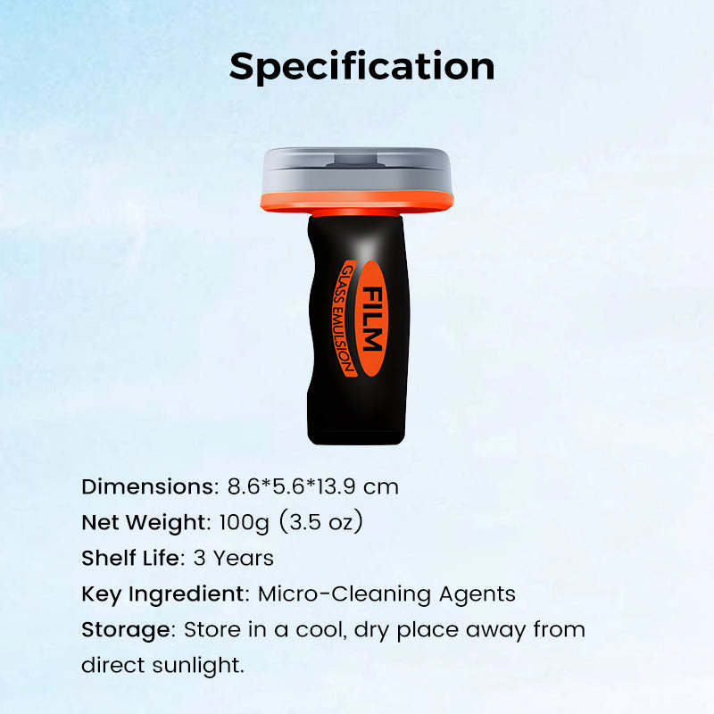 Auto Glass Side Window Oil Film Removal Cleaner
