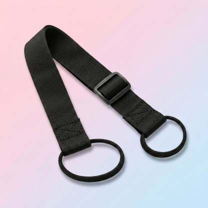 🧳 Slipp att väskan glider – Justerbart bagagerem som håller allt på plats!