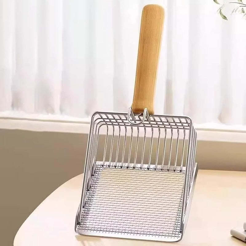 🐱 Kattsandskopa med Dubbelt Filtersystem – Snabbare, Renare & Smidigare Rengöring