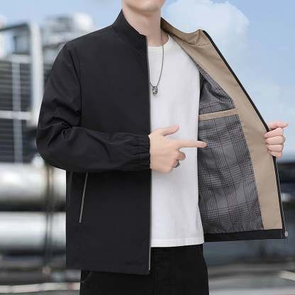 Men's stand-up collar Jacket