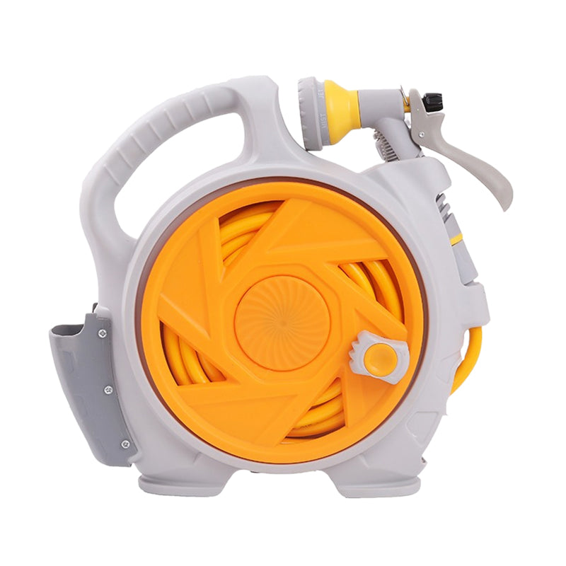 Bärbar Slangvagn med 7 Spraylägen – Smidig Bevattning för Trädgård och Uteplats