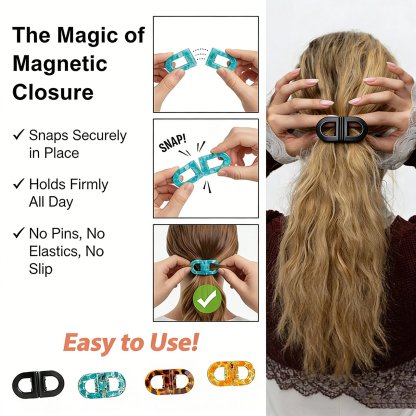 🌟🎀Smart Magnetic Hair Clips – Quick, Secure & Comfortable Hair Styling Solution