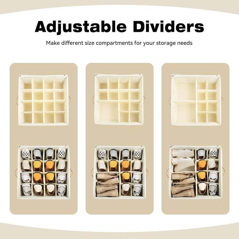 🔥Fabric Shoe Organizer Storage Box