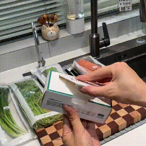 Återanvändbara zip-påsar med dubbelförslutning – läckagesäkra och livsmedelssäkra