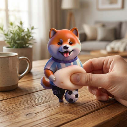 Chubby Shiba Silicone Sticker Protector