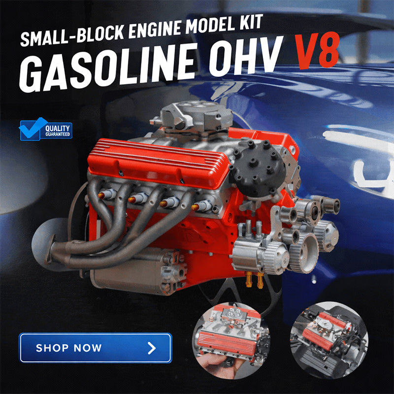 V8 Motor Modellkit som 