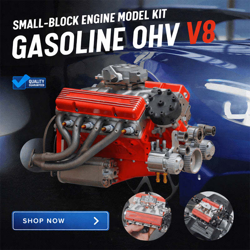 V8 Motor Modellkit som 