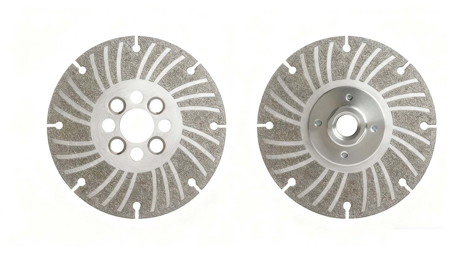 🔥Vinkelslipskiva – Elektropålagd diamant – 4 1/2" / 5" / 6" PLUS+