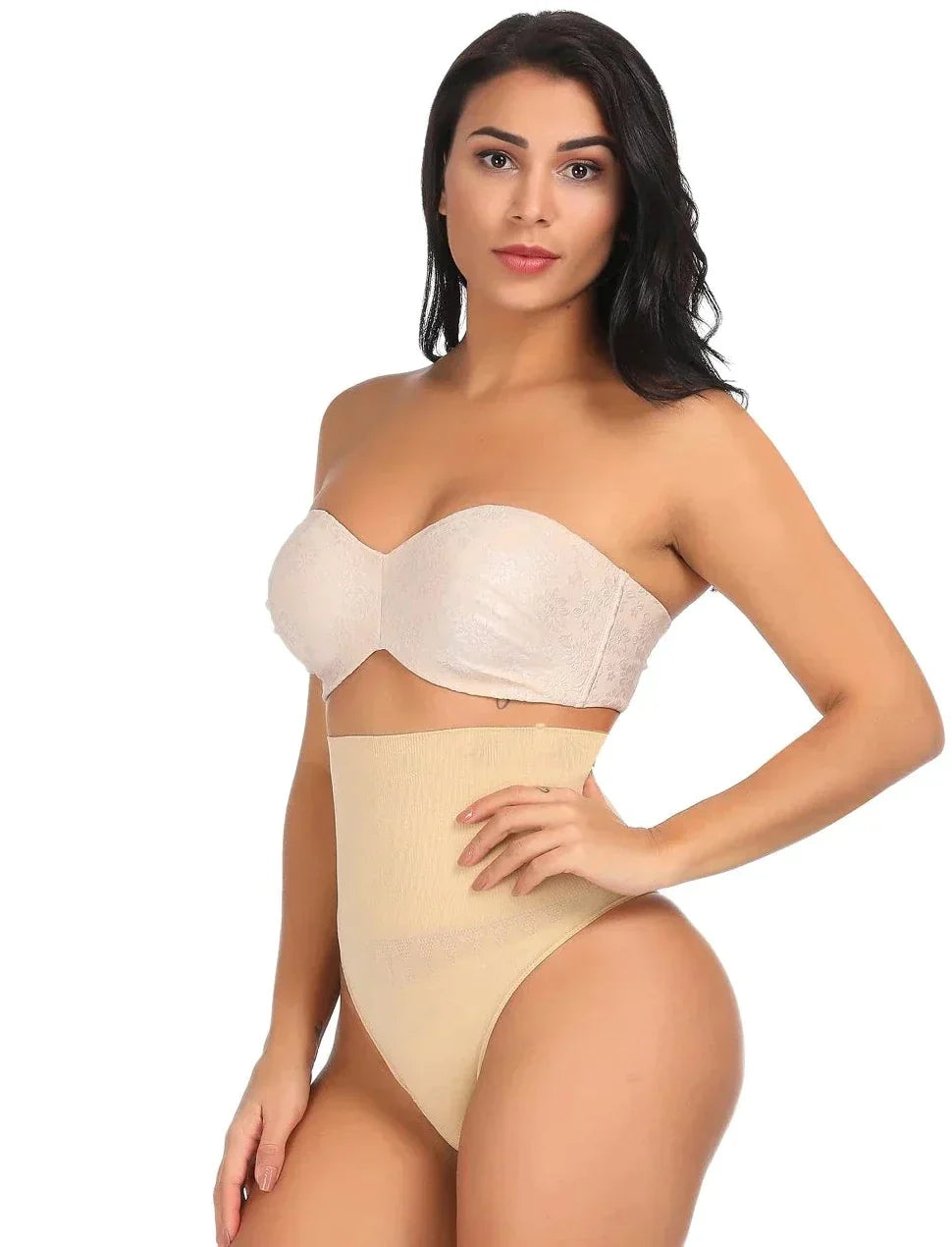 comfortable abdominal control thong