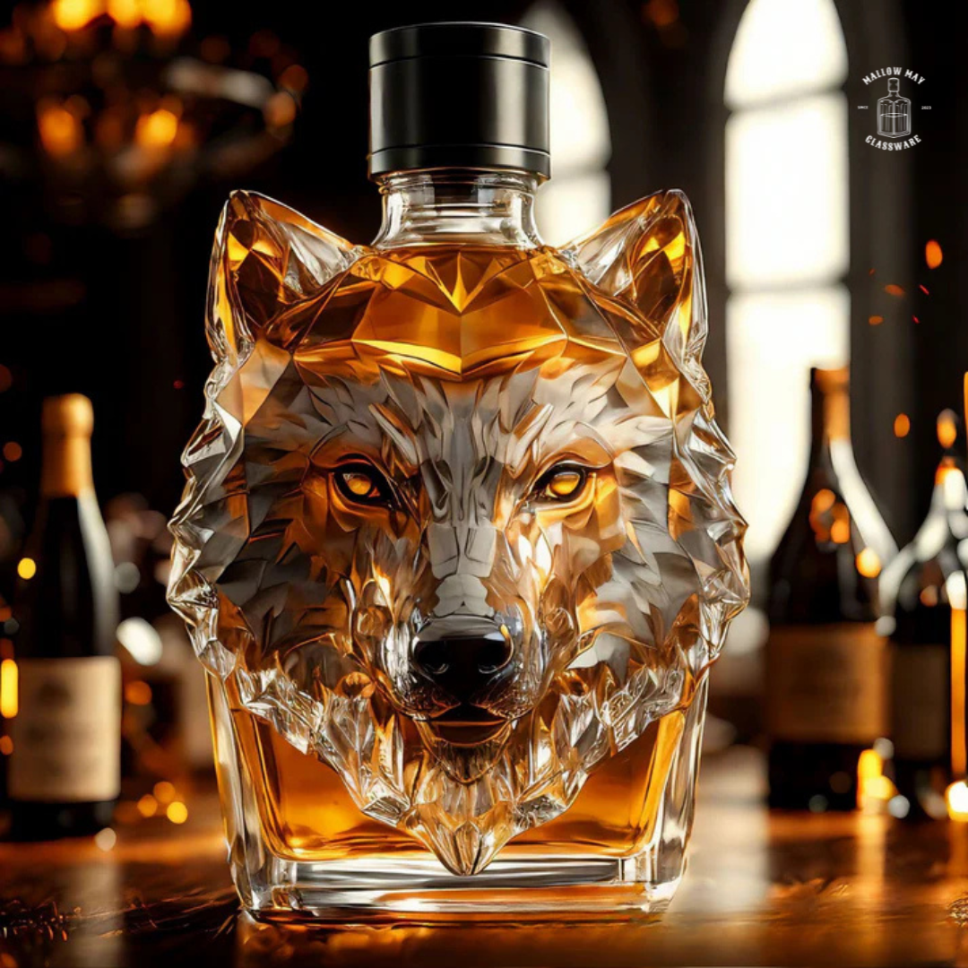 AlphaAroma™ | Wolf Whiskeyflasche