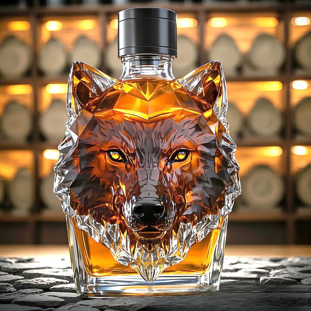 AlphaAroma™ | Wolf Whiskeyflasche
