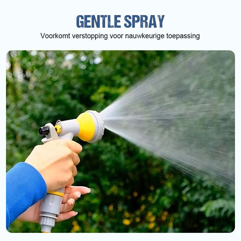 Bärbar Slangvagn med 7 Spraylägen – Smidig Bevattning för Trädgård och Uteplats