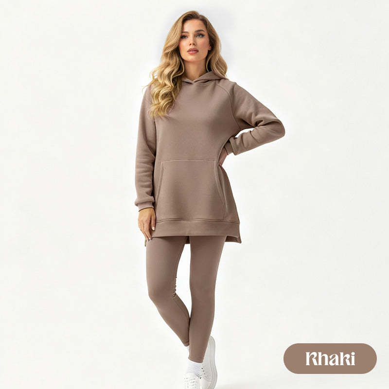 Women's Stylish Hoodie & Pants Set